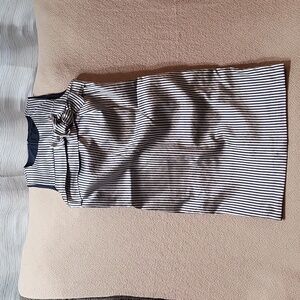 Banana Republic Sleeveless Seersucker Dress, Size 4